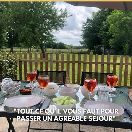 Grand Gite Ideal Pour Famille 10 Personnes Criquiers Exterior photo